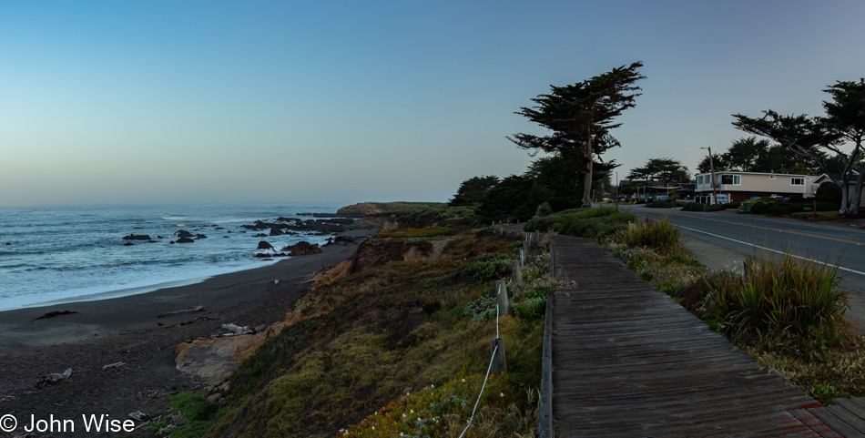 Moonstone Beach Boardwalk in Cambria, California