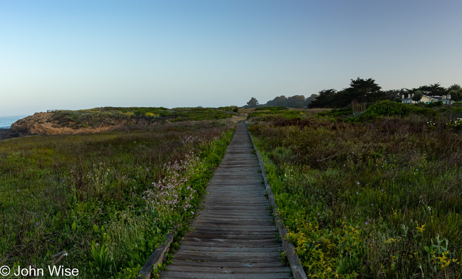 Moonstone Beach Boardwalk in Cambria, California