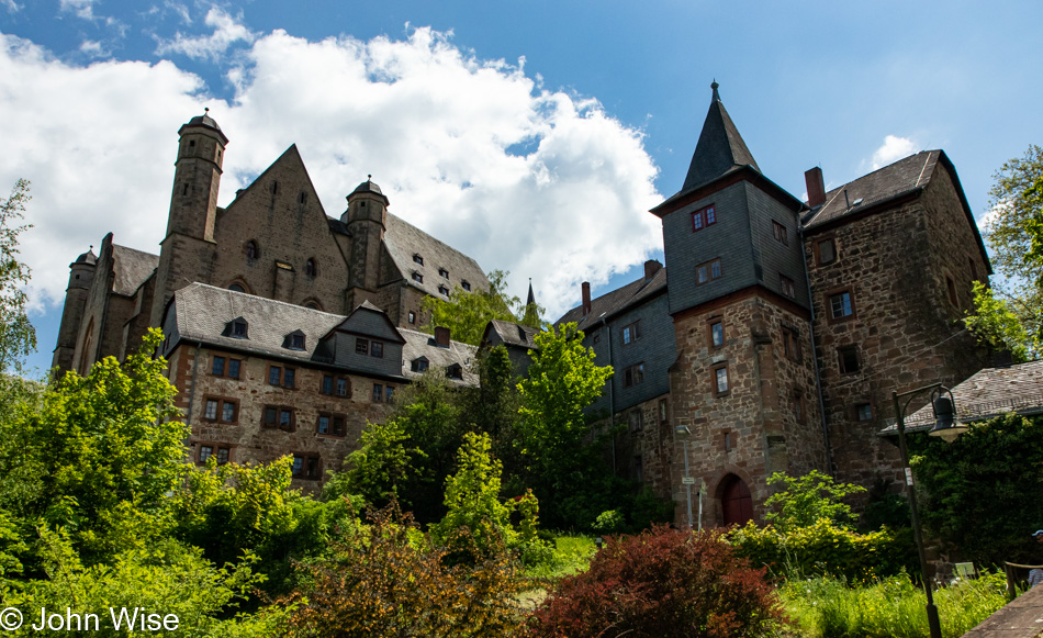 Landgrave Castle in Marburg, Germany