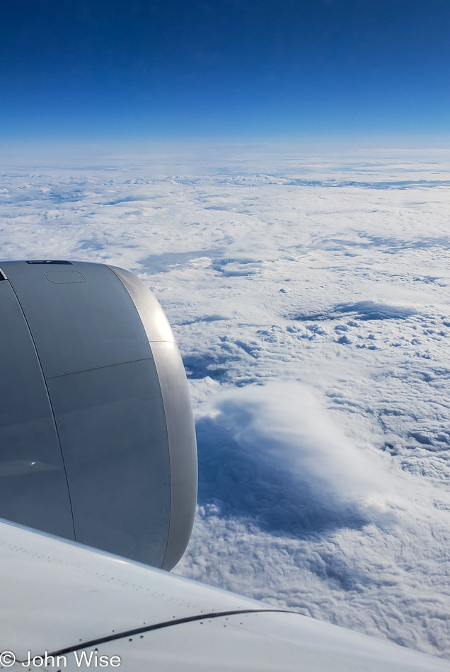 Morning On Approach To Europe