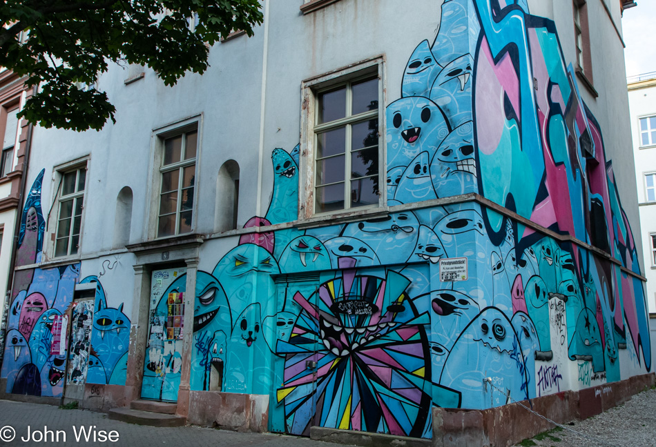 Bergerstrasse in Frankfurt, Germany