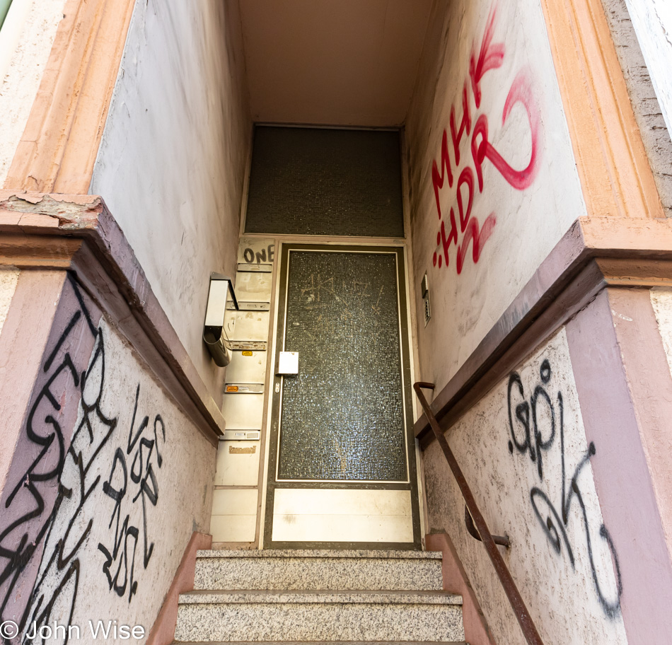 Bergerstrasse in Frankfurt, Germany