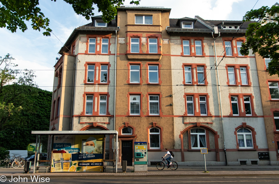 Saalburgstrasse in Frankfurt, Germany