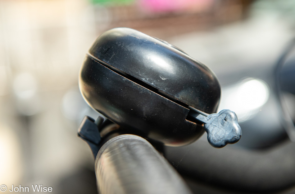 Klingel - a bicycle bell in Frankfurt, Germany