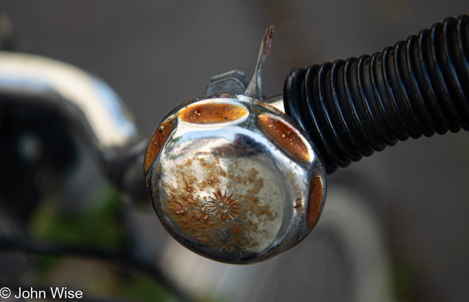 Klingel - a bicycle bell in Frankfurt, Germany