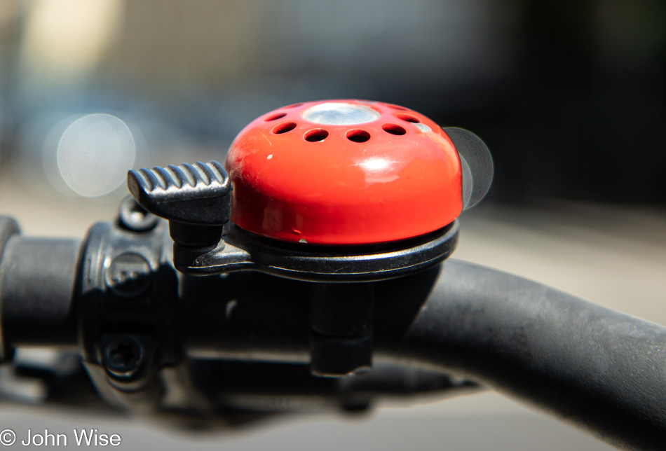 Klingel - a bicycle bell in Frankfurt, Germany