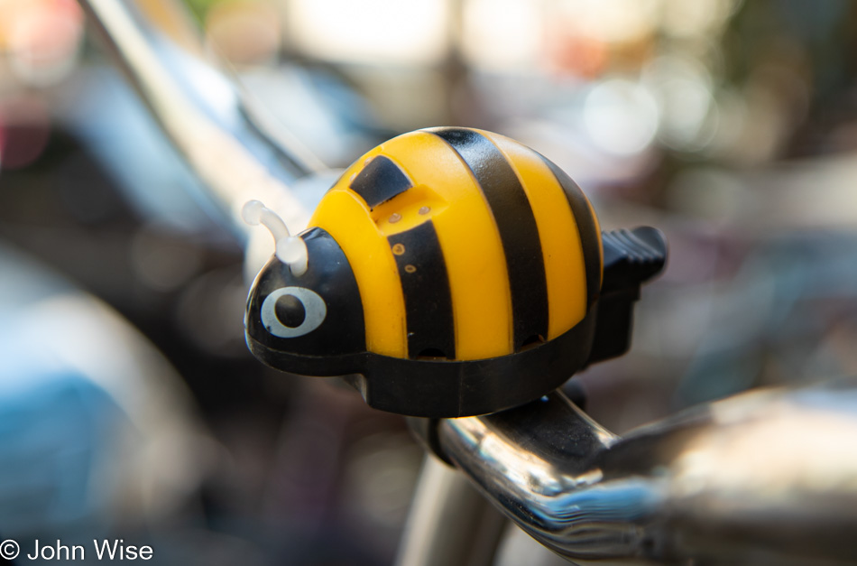 Klingel - a bicycle bell in Frankfurt, Germany