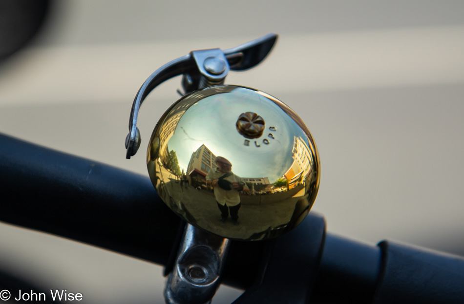 Klingel - a bicycle bell in Frankfurt, Germany