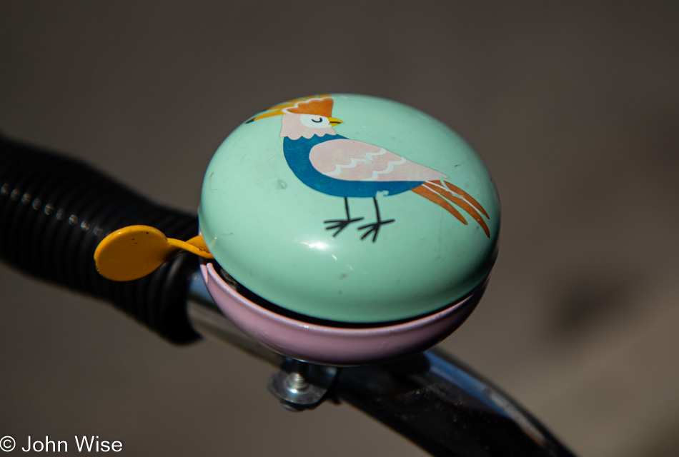 Klingel - a bicycle bell in Frankfurt, Germany