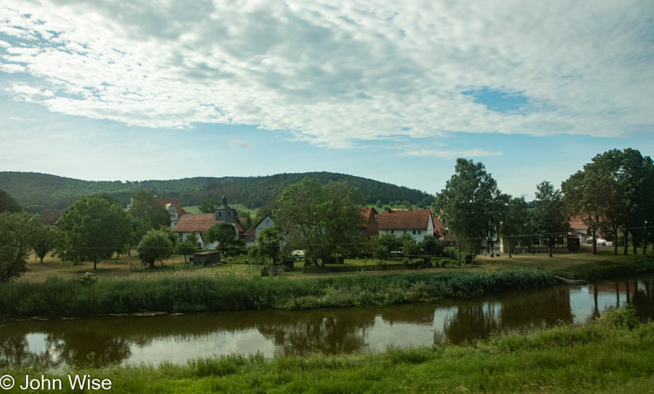 Between Fulda and Göttingen, Germany