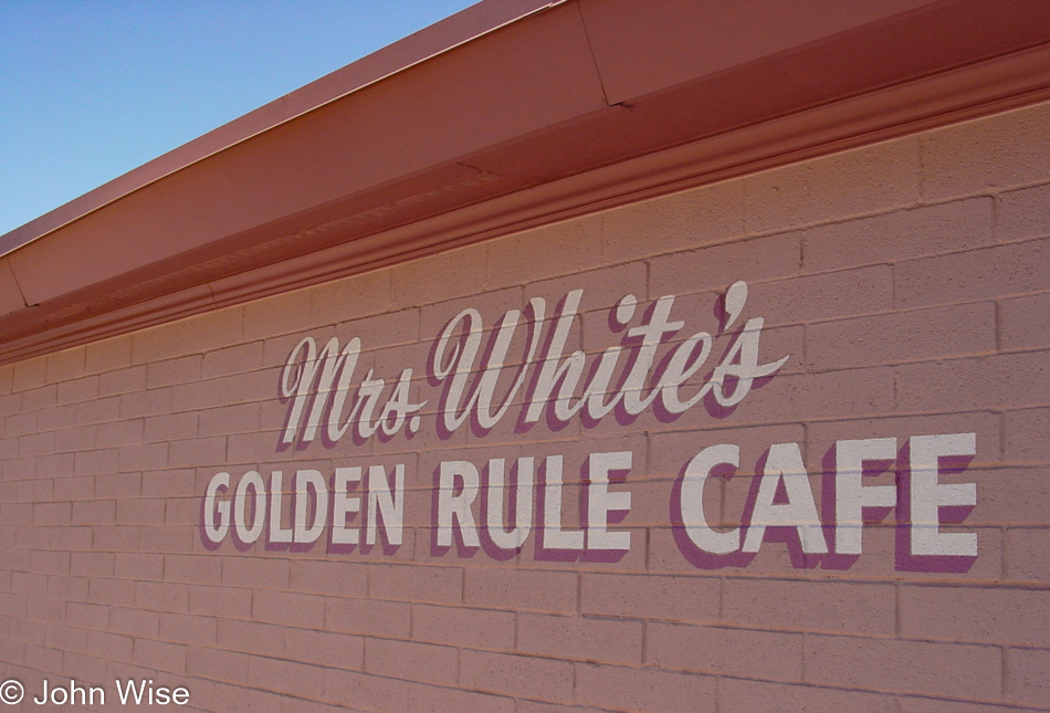 Mrs. White's Golden Rule Cafe in Phoenix, Arizona