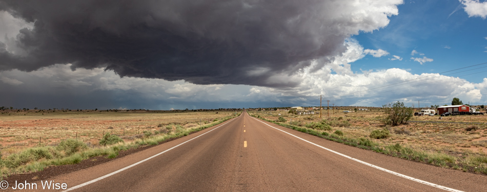 Heading towards St. Johns, Arizona