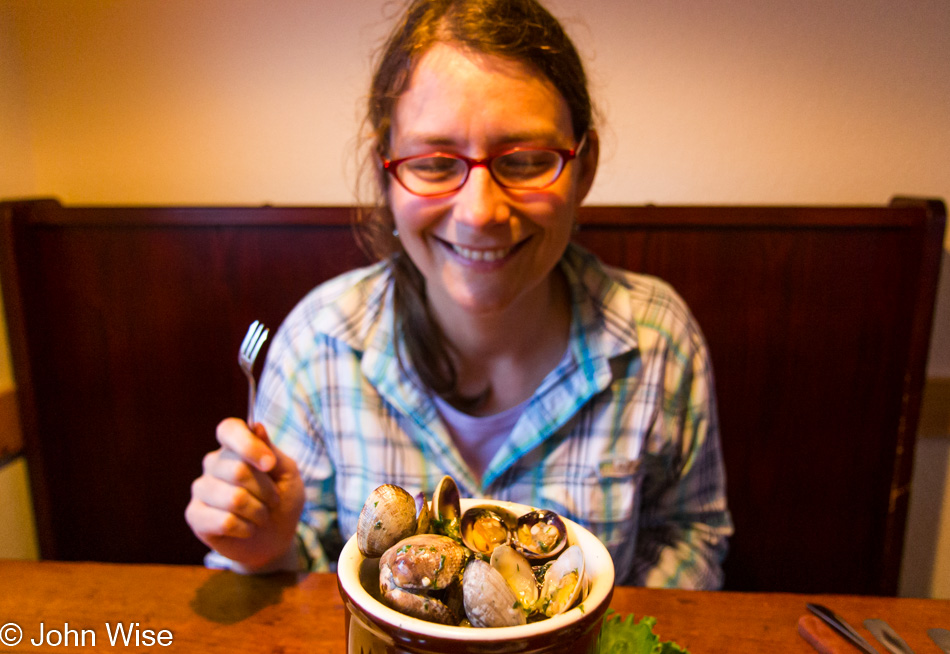 Caroline Wise at the Riverhouse Restaurant in Pacific City, Oregon