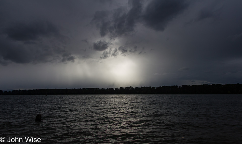 Columbia River in Ridgefield, Washington