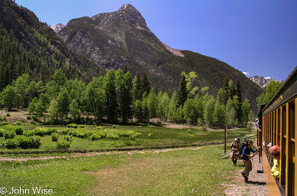 Durango Silverton Steam Train in Southwest Colorado