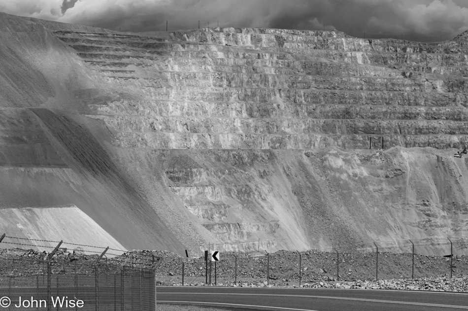 Copper mine in Morenci, Arizona