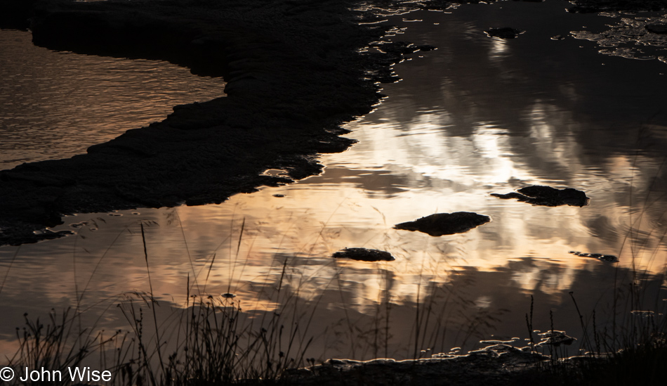 Upper Geyser Basin in Yellowstone National Park, Wyoming