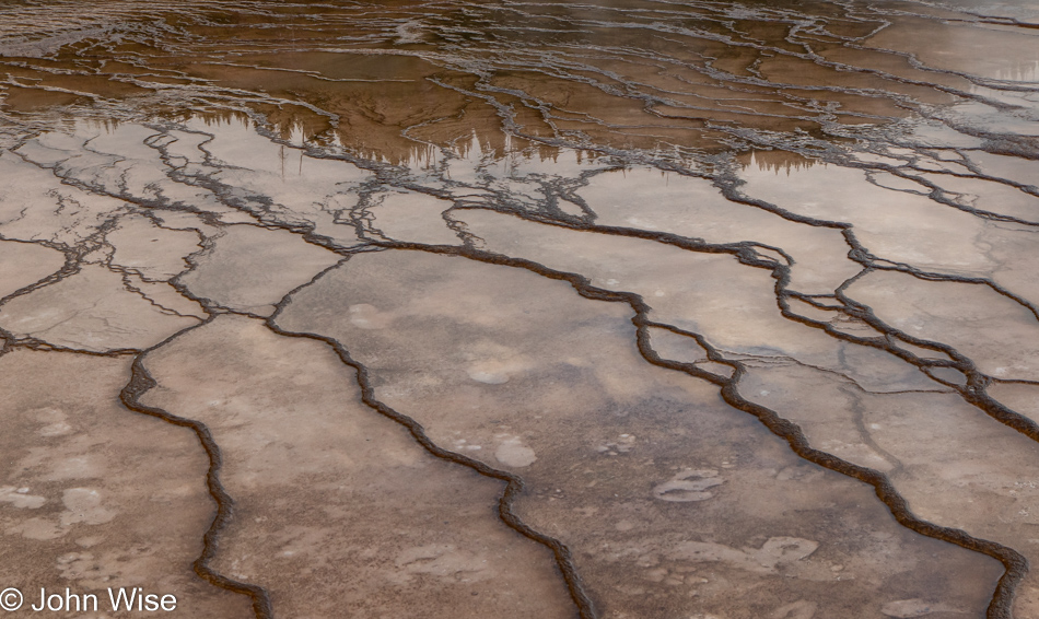 Midway Geyser Basin in Yellowstone National Park, Wyoming