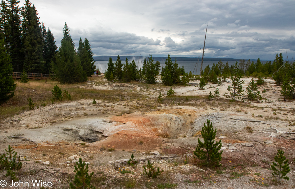 West Thumb at Yellowstone National Park in Wyoming