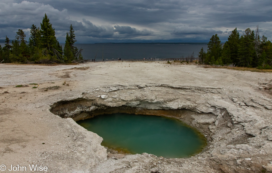 West Thumb at Yellowstone National Park in Wyoming