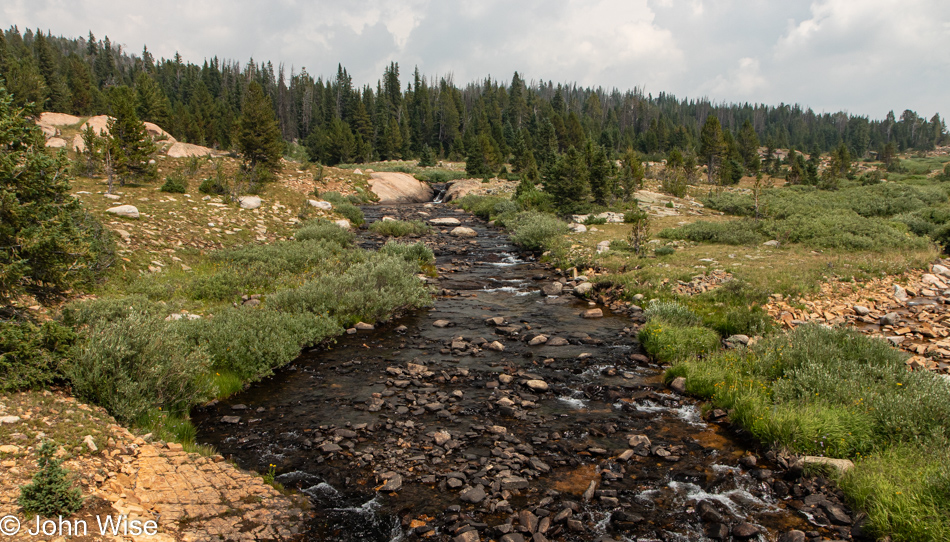 Beartooth Mountain Range in Montana