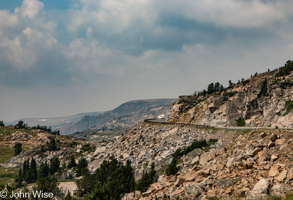 Beartooth Mountain Range in Montana