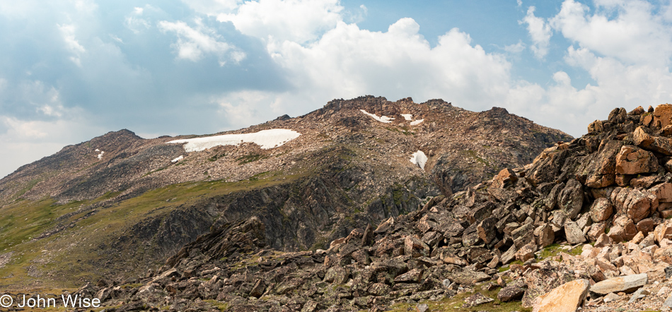 Beartooth Mountain Range in Montana