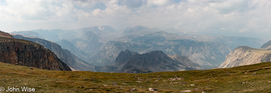 Beartooth Mountain Range in Montana