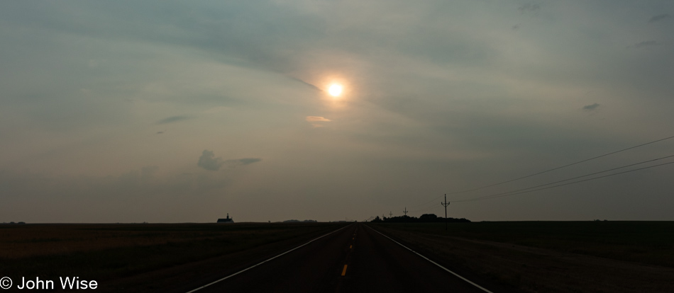 Sunrise over Scobey, Montana