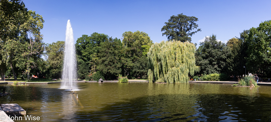 Park in Frankfurt, Germany