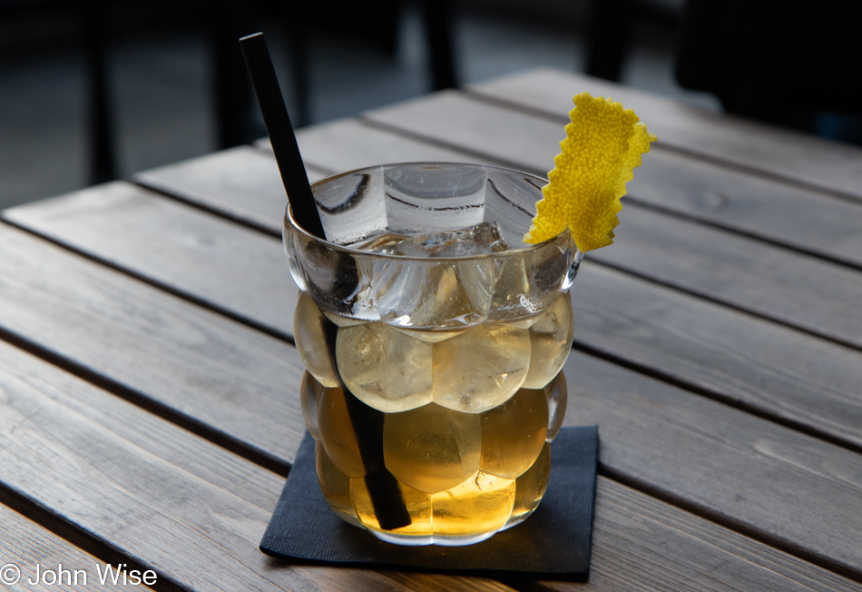 Old Fashioned at Bar Helium in Frankfurt, Germany