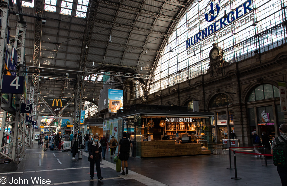 Hauptbahnhof in Frankfurt, Germany