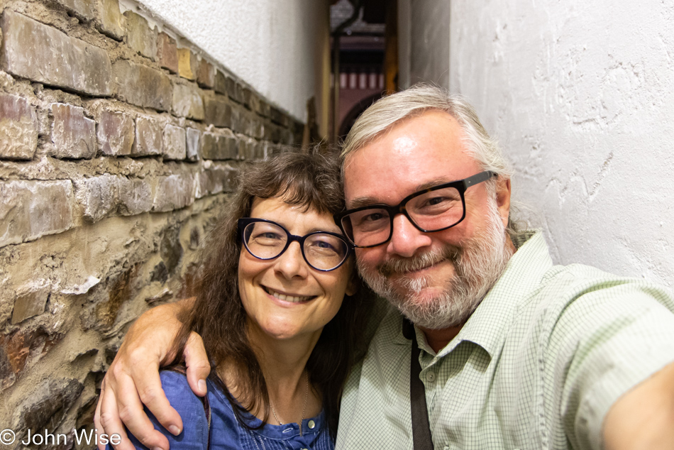 Caroline Wise and John Wise in Rüdesheim, Germany