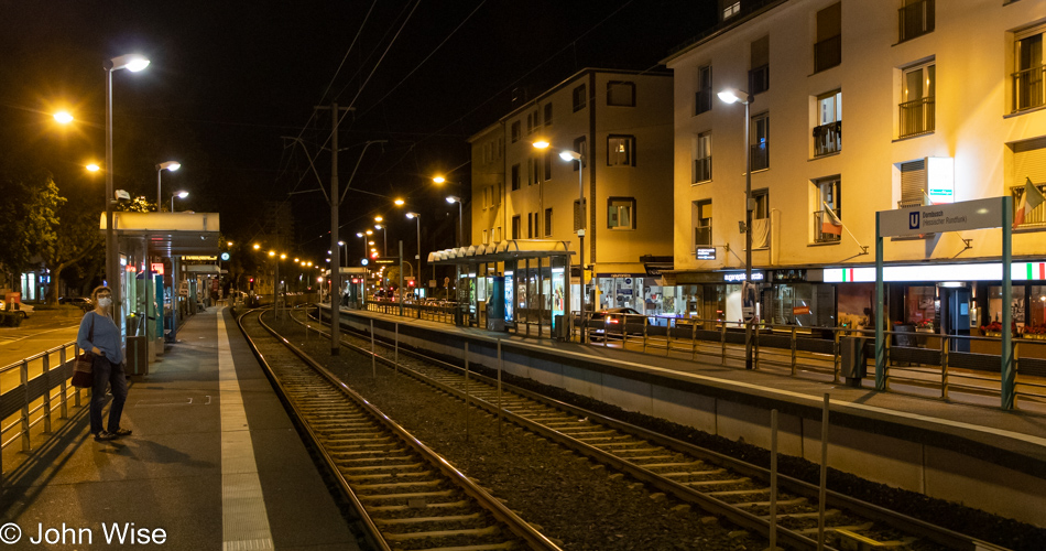 U-Bahn in Frankfurt, Germany