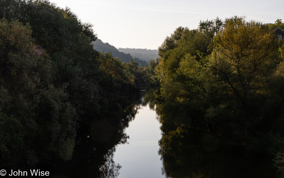 Lahn River in Marburg, Germany