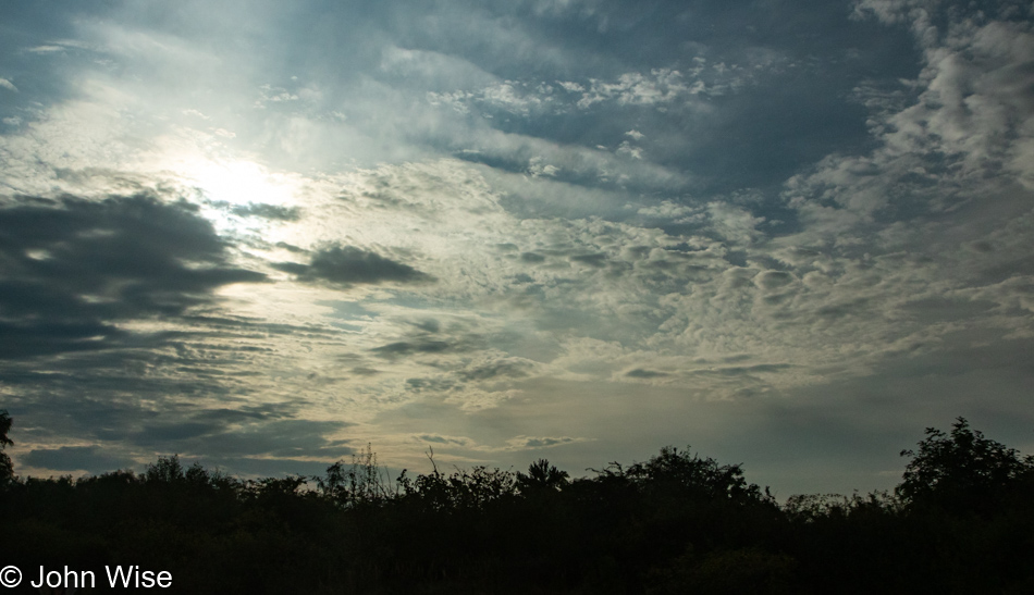 Early morning in the German countryside