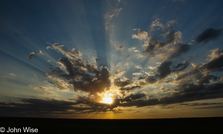 Sunset in Oklahoma