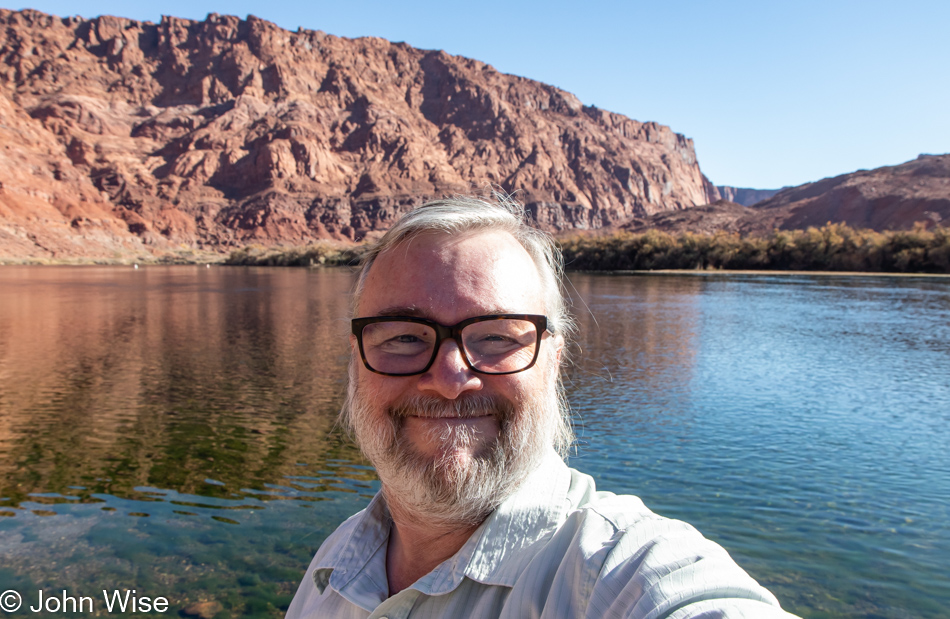 John Wise at Lees Ferry Grand Canyon National Park, Arizona