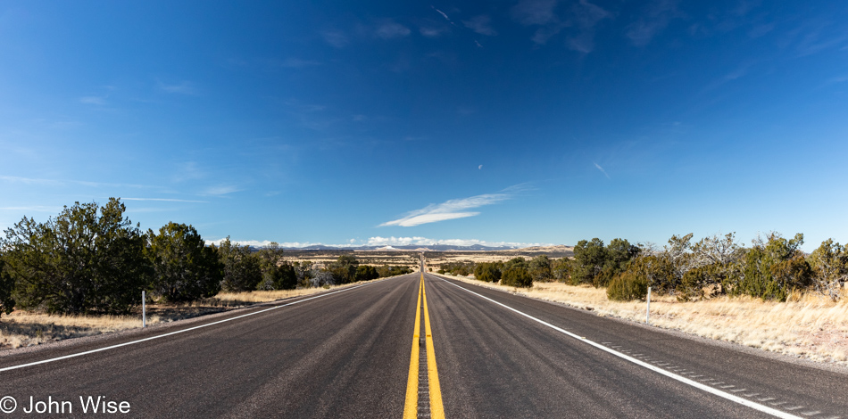 On the road in Western New Mexico