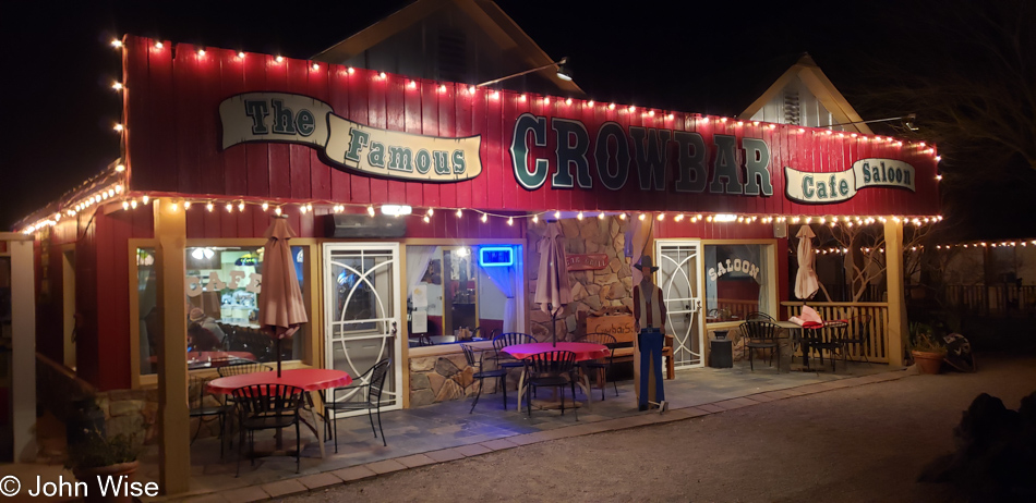 Crowbar Saloon & Cafe in Shoshone, California