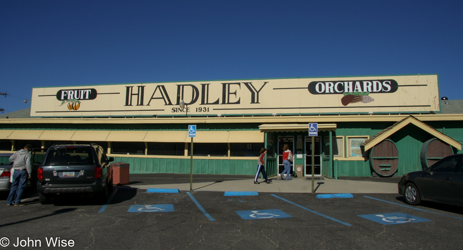 Hadley Orchards in Cabazon, California