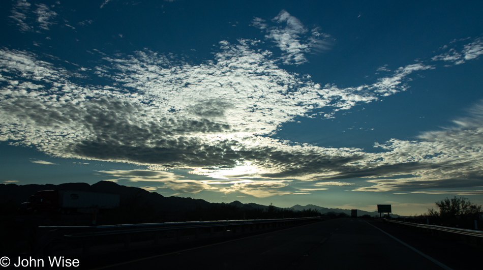 California desert off Highway 10