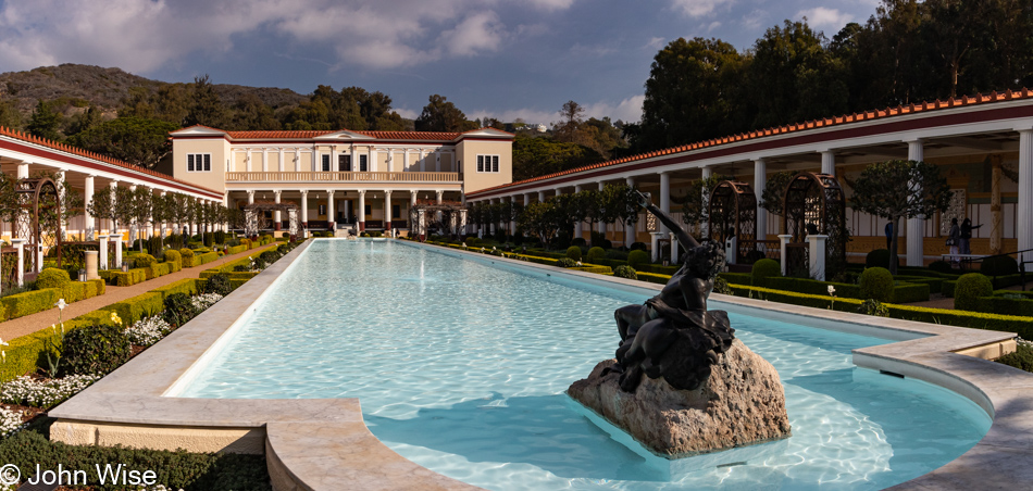 Getty Villa in Pacific Palisades, California