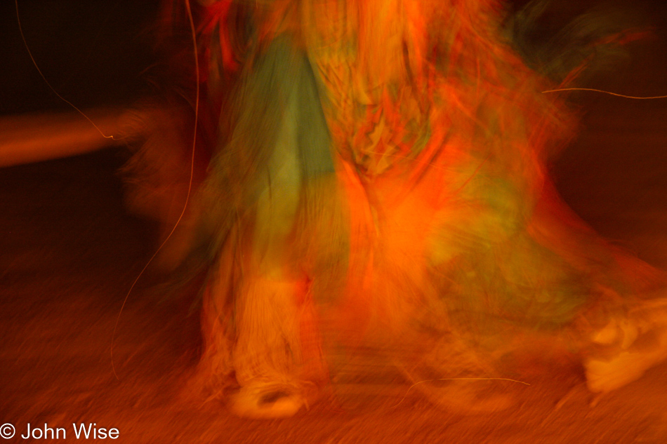 Fire Dancer at Monument Valley, Arizona