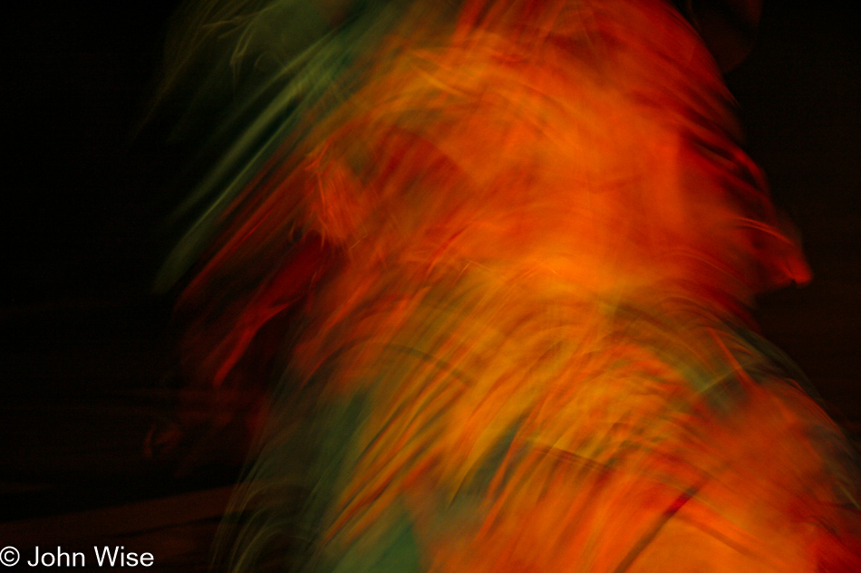 Fire Dancer at Monument Valley, Arizona