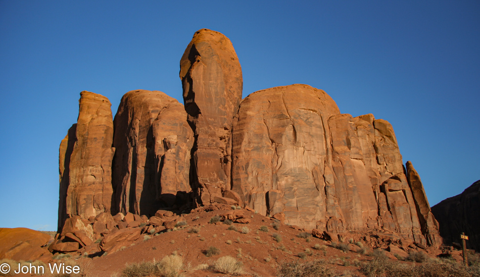 The Thumb in Monument Valley