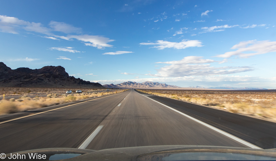 Driving north in Arizona