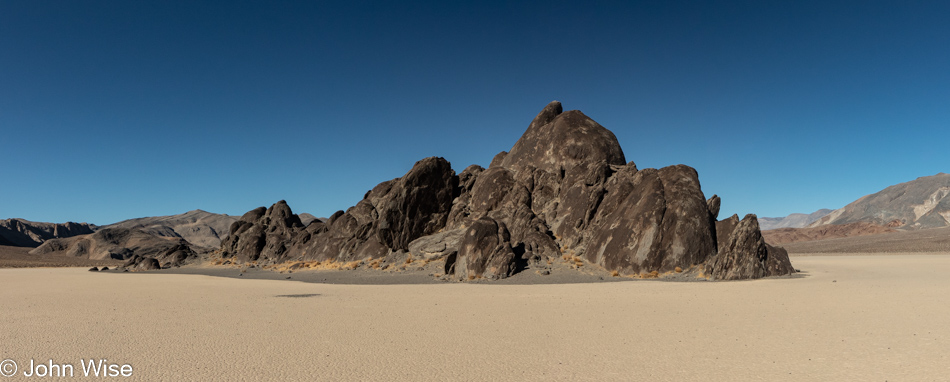 The Grandstand at Racetrack Playa in Death Valley National Park, California