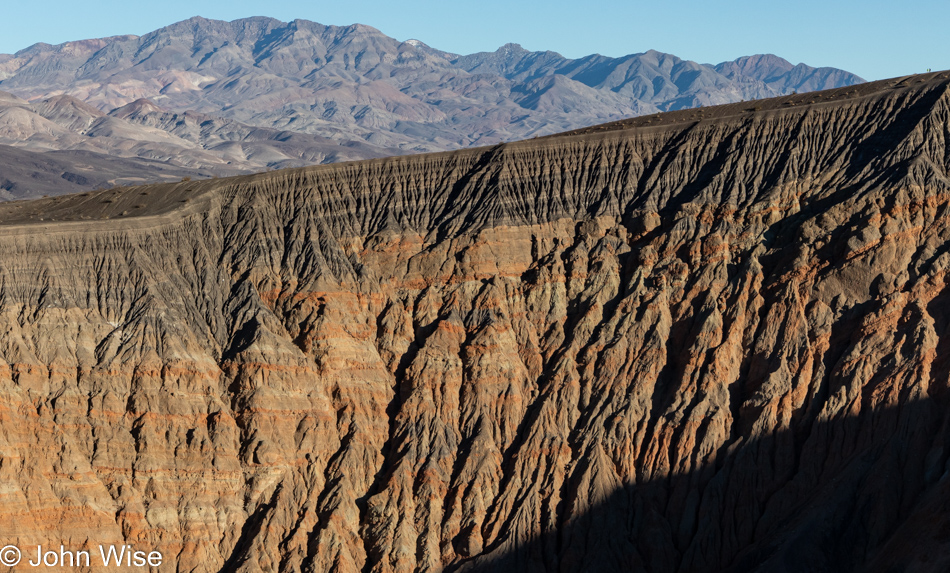 Ubehebe Crater in Death Valley National Park, California