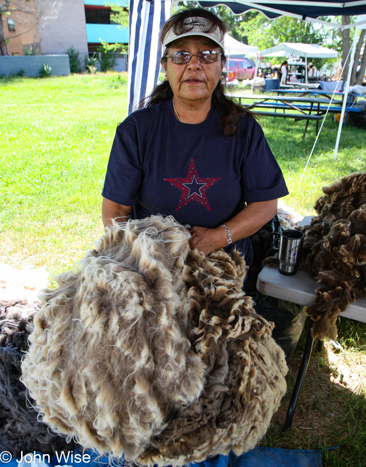 At the Sheep is Life Festival in Tuba City, Arizona